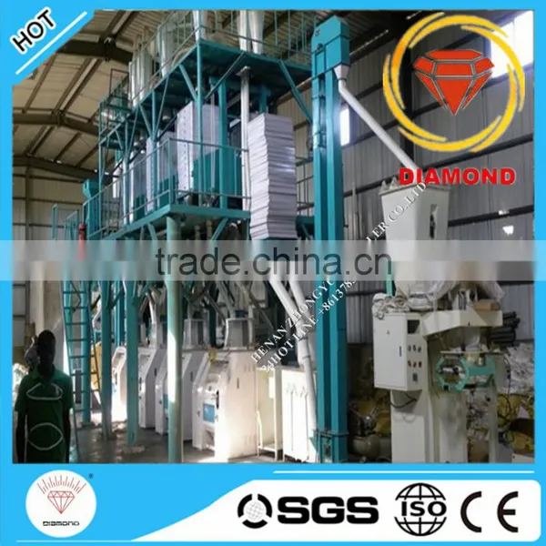 Hot China Manufacturer Corn Flour Grinding Machine/ Maize Grits Mealie Milling Machine/ Corn Mealie Meal Grinder With Price photo-2