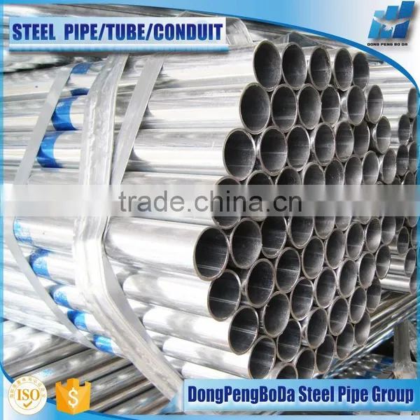 60 Gsm 48mm*1.2mm Pre Galvanized Steel Tube Profiles photo-4
