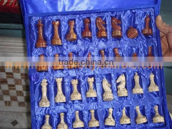 WHOLESALE 2017 NEW PRICE High Quality ONYX CHESS BOARDS WITH FIGURES photo-6