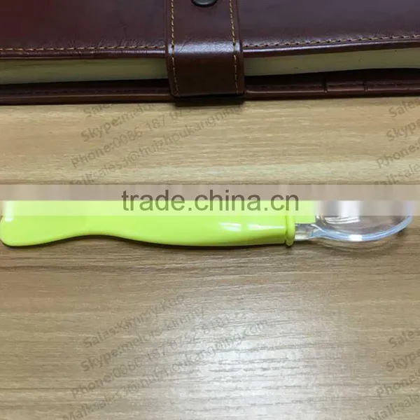 FDA BPA Free Popular Spoon Reusable Tableware Set Plastic Spoon Baby Spoon photo-6
