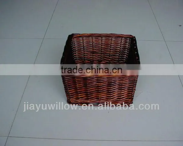 Wicker Trash Can photo-6