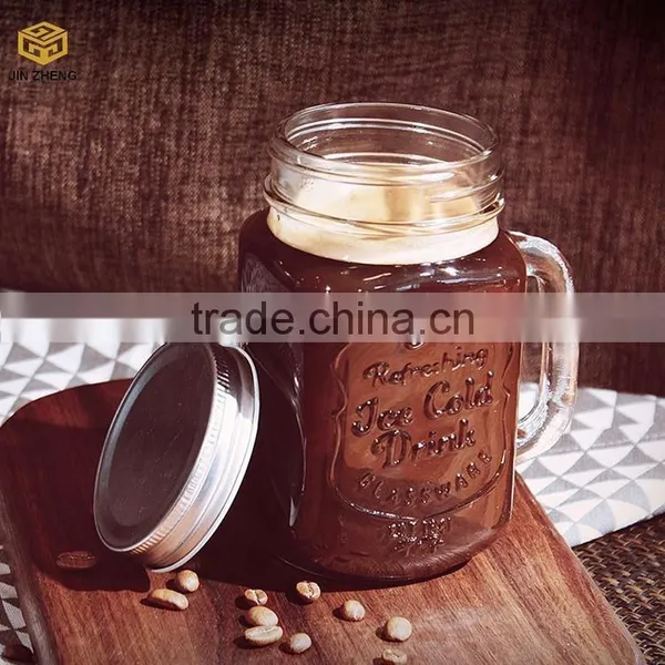 Vintage Drinking Mug Glass Party Wedding Mason Jar
