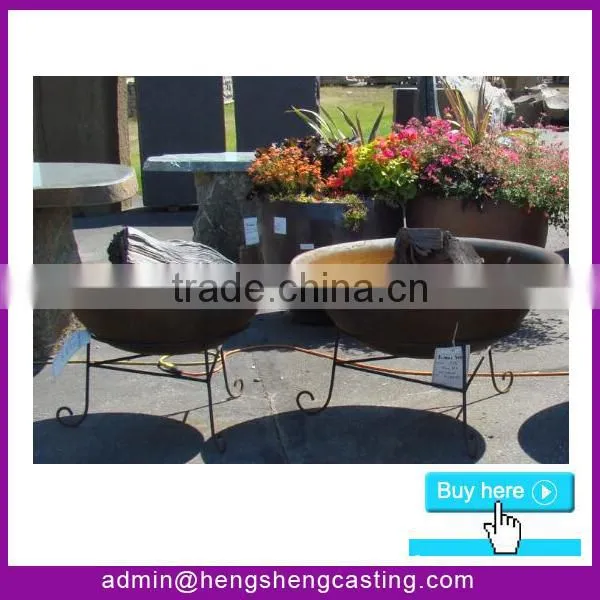 Wooden Burning Sphere Fire Pit/Metal Fire Pit/Globe Fire Pit photo-3