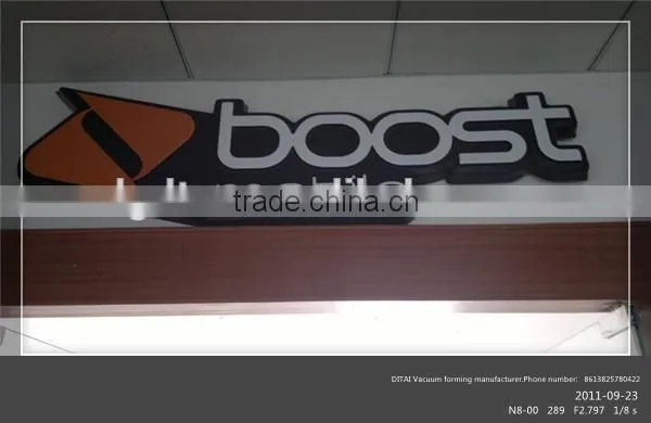 Customized Printed Corflute Sign/vacuum Formed Plastic Signs photo-2