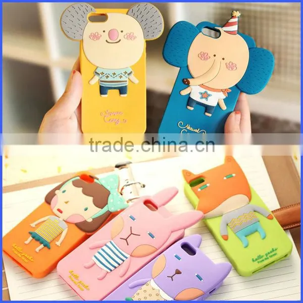 Romane silicone phone case for i-phone 5