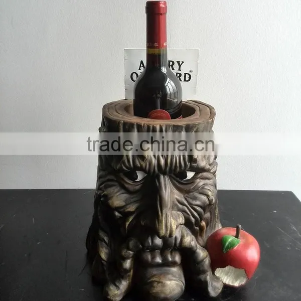 Resin Wine Rack Decoration