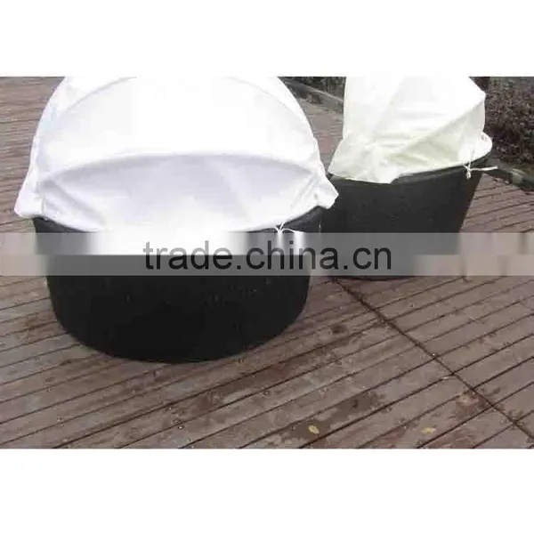 Hot Sale Wicker Dog Bed With Canopy for Dogs photo-4