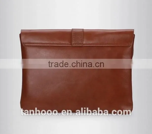 New Last Import Head Layer Cowhide Business Bag for Man Double Zipper Man Bag photo-3