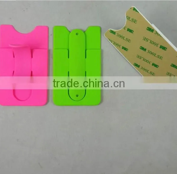 Silicone Phone Card Holder Stand photo-3