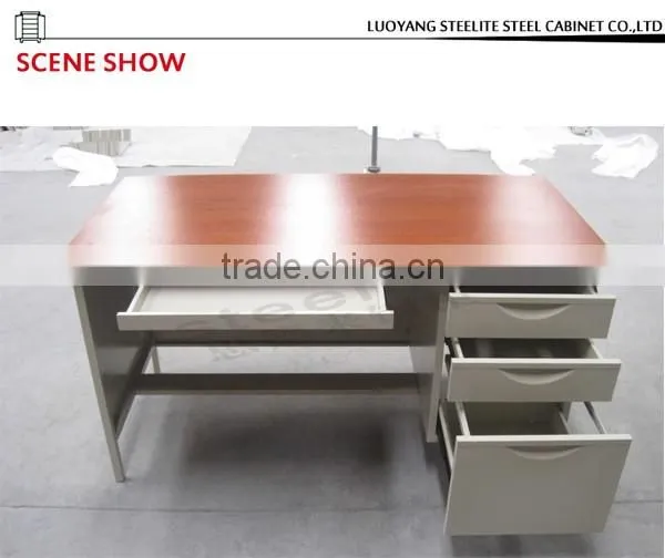 New Modern Steel Office Meijer Computer Desk photo-5