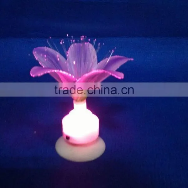 Handmade 7colors LED Fiber Optic Artificial Flower Wedding Decoration photo-4