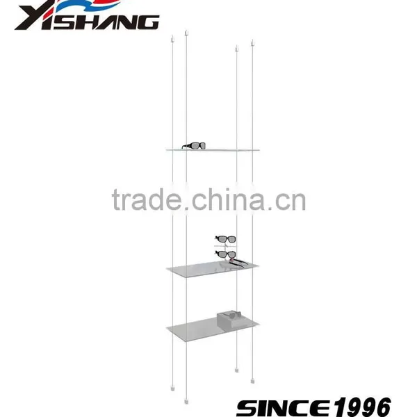 New product hanging metal shelf eyeglasses display
