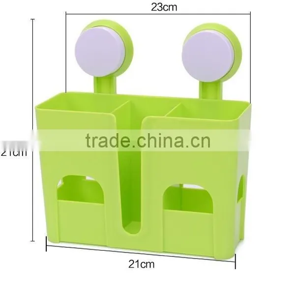Vacuum Suction Cup Kitchen Chopsticks Spoons Frame/shelf/holder photo-2