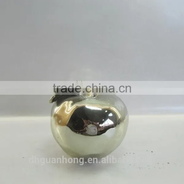 Electroplate Apple Shape Porcelain Decoration photo-5