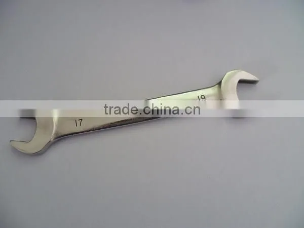Double Open End Wrench D/E Spanner Open Jaw Spanner Stainless Steel Hand Tools photo-2