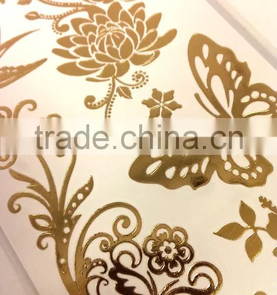 Foil Tattoo Fashion Sticker, Temporary Tattoos Sticker. Easy to Apply & Remove, Nontoxic, Waterproof, Lasts for Days Sticker photo-6