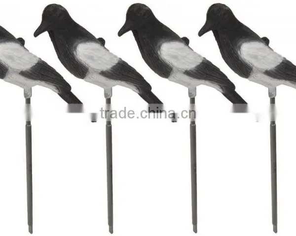 Full Body Flocked Magpie Decoy With Stake photo-3