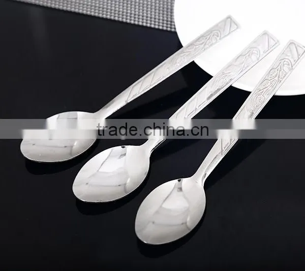 Natural Color Measuring Spoon Stainless Steel Hotel Cutlery photo-6