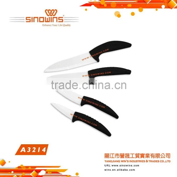 A3327A High Quality New Design 4pcs Ceramic Blade Knife Set With Wood Handle photo-5