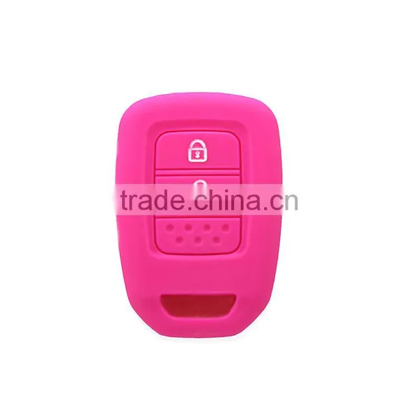 2017 New Protective Folding Remote Rubber Silicone Car Key Cover for Honda Folding Key Fob Protective Case photo-5