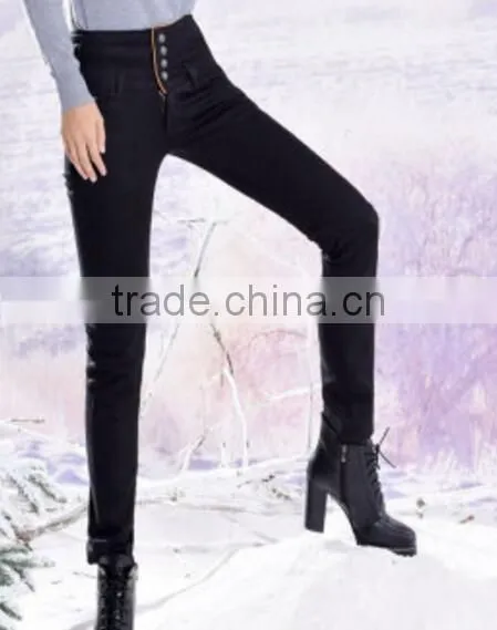 China OEM Factory Wholesale Printed Jeans Women photo-4