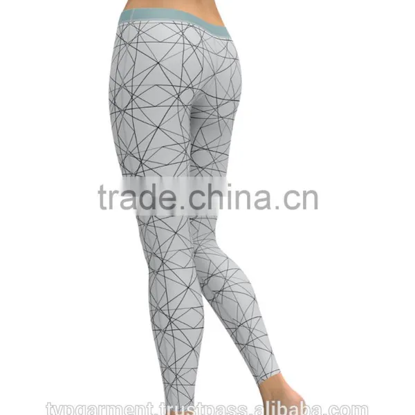 Custom Women Dye Sublimation Printing Yoga Legging BT_DFF_003