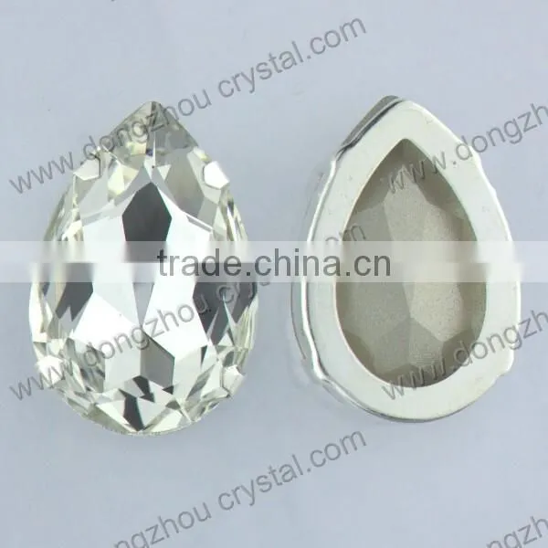 Fancy Bling Shinny Point Back Loose Crystal Stone for Dresses photo-2