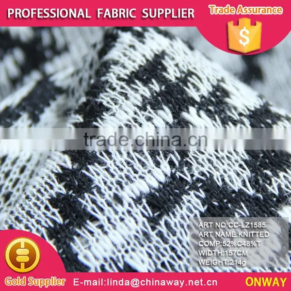 2016new Style,high Quality, 52%cotton48%terylene CVC Kint Fabric photo-2