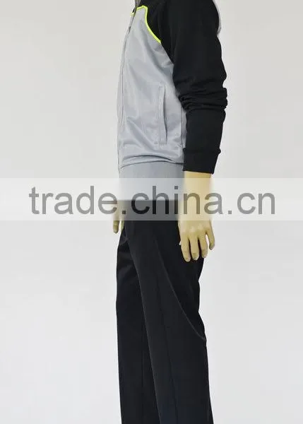 2016 Fashion Brand Designer Factory OEM Professional Mens' Sport Wear Sets Jacket and Pants Suit photo-4