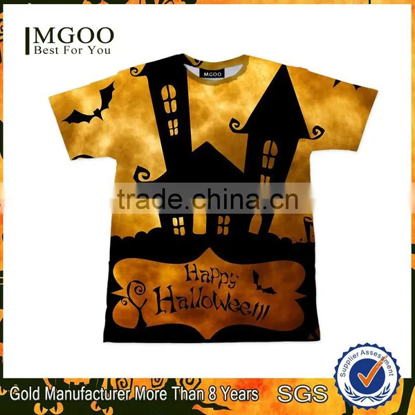 2016 MGOO Custom Digital Printing Clothes Halloween Christmas Design T-shirt Sublimation Printing Tshirt With Sexy Photo photo-3