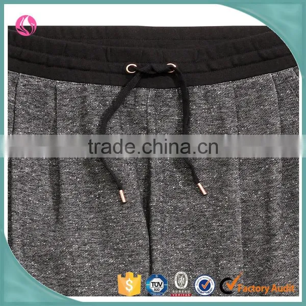 Crossfit Woman Jogger Pants Blank Pant Suits Ribbings Casual Pants photo-3