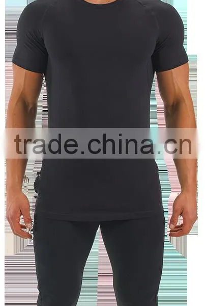 Plain Sport Wear Muscle Fitness Gym Shark Bodybuilding t Shirts photo-3