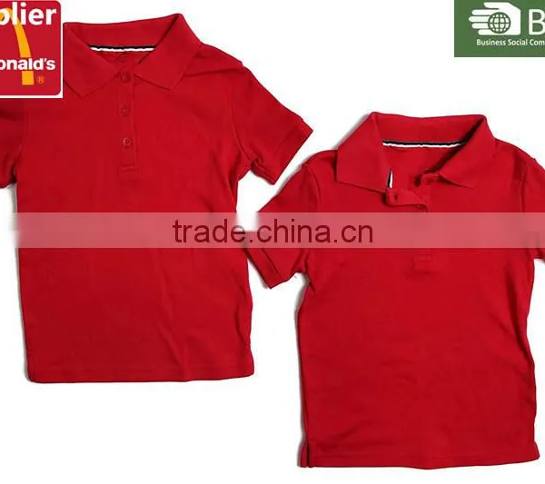 New Design T-shirt Woman TC Polo t Shirt China Factory photo-2