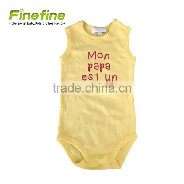 Hot Sale 100% Cotton Oem Manufacturer Plain Color Baby Rompers photo-5