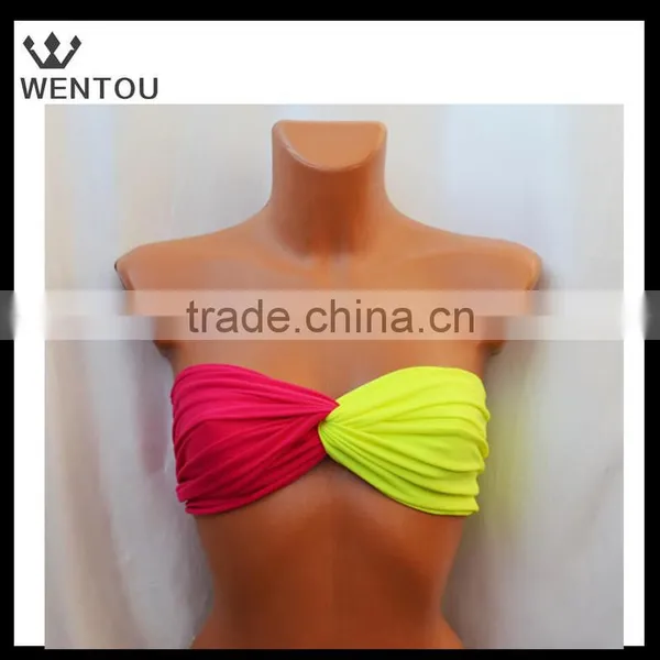 Wholesale Double Color Bikini Top photo-4