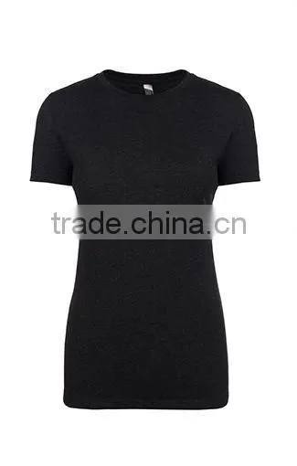 Next Level Apparel Ladies Tri-Blend Crew Tee - Made From Cotton, Polyester and Rayon. Comes With Your Logo. photo-4
