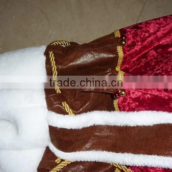 Red/Green Santa Reindeer Felt Christmas Gift Bag photo-4