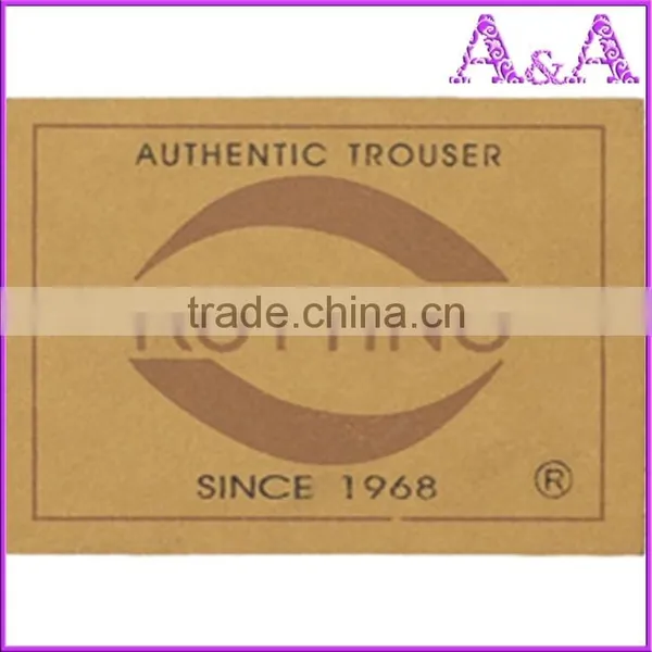 Wholesale Factory Direct Fashion Custom Leather Labels and Tags for Clothing photo-3