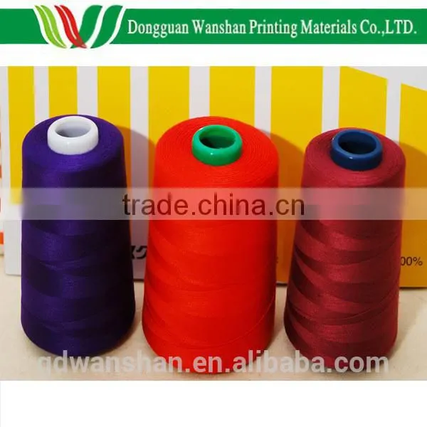 Eco Friendly Recycled Material Book Binding Polyester Sewing Thread Cone photo-3