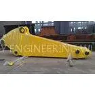 OEM Long Crane Jib / Crane Boom , Welding Steel Parts Nonstandard