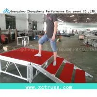 Stage Aluminum Flexible Performance Exhibition Folding Stage photo-3
