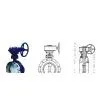 Tripe Eccentric Butterfly Valve