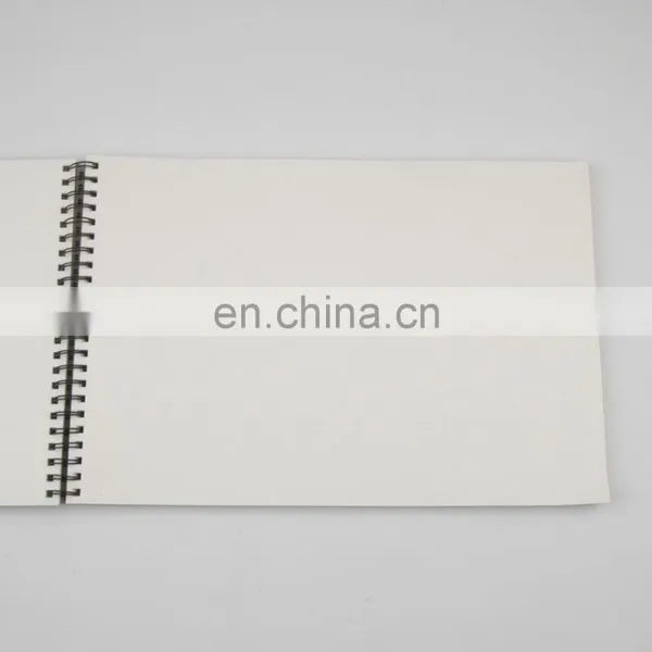 150gsm 60 Sheets Peforated Wire Bound Grey Hard Cover A3 Sketch Pad photo-4