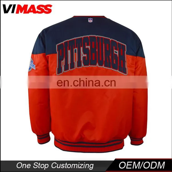 Custom American Supper Quality Sublimation Jacket Mens Plain Varsity Baseball Jacket photo-2