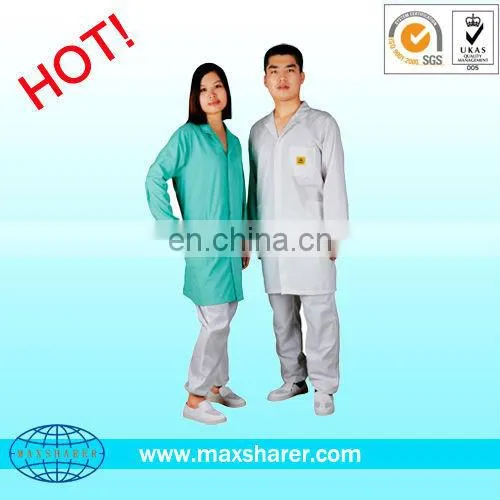 Best Selling Standard 3/4 Length Antistatic Lab Coat Smock photo-3
