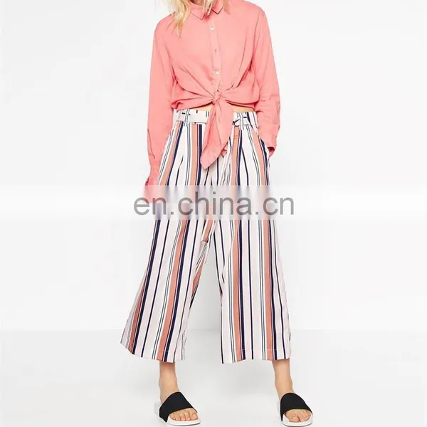 New Arrivel Lady Stripe Harem Pants photo-2