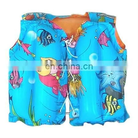 Inflatable PVC Swim Float Life Vest / Life Jacket