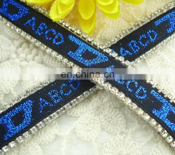 New Design Hot Fix Rhinestone Tirmming With Glue photo-5