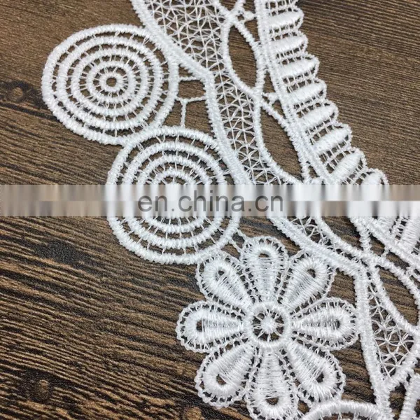 OLN14191 Cotton Dress Neck Designs Neck Trim Lace for Clothing photo-6