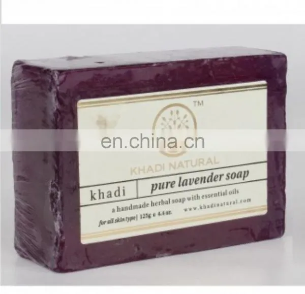Khadi Natural Herbal Pure Lavender Soap